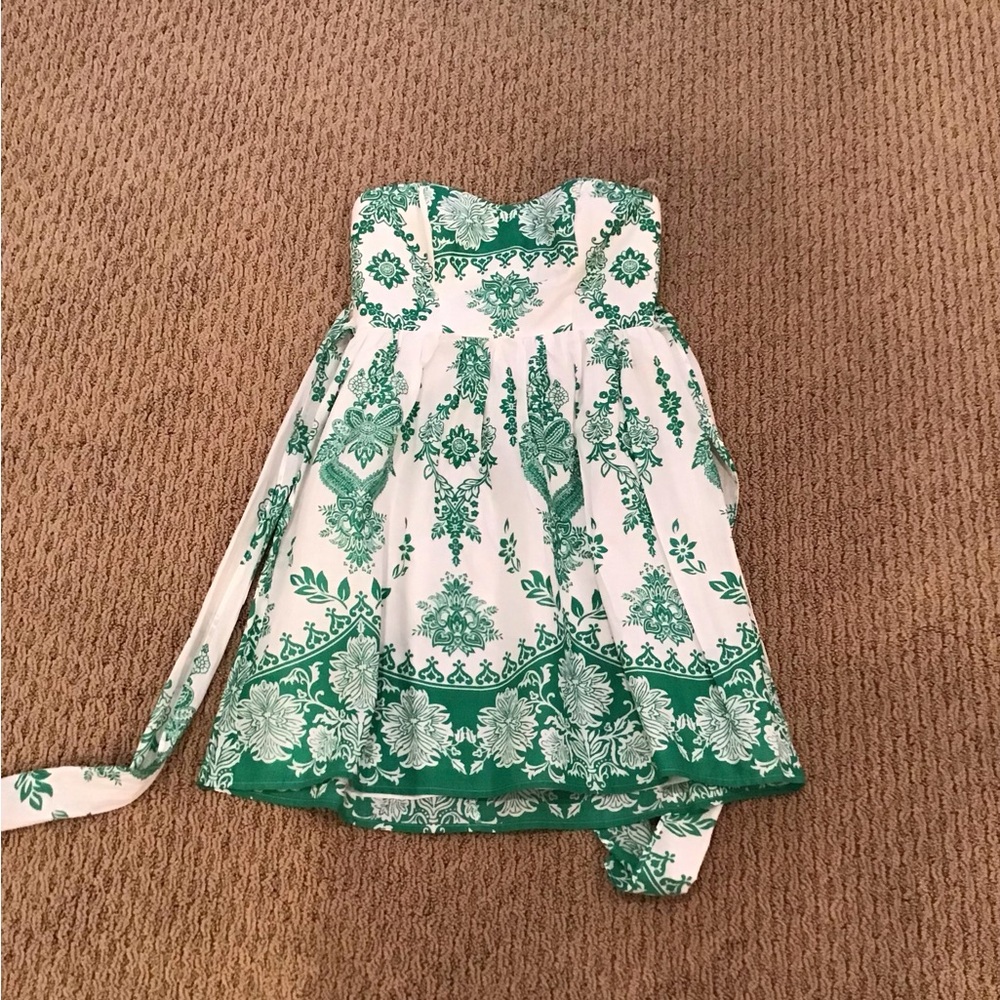 Twenty One Strapless Floral print dress
